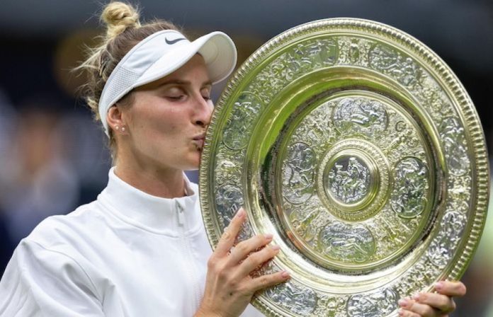 La tenista checa Marketa Vondrousova hace historia en Wimbledon