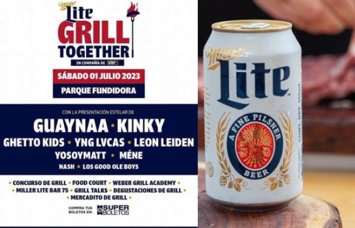 Miller Lite Grill Together 2023: Un festival circular que apuesta por “Un Vaso a la Vez”