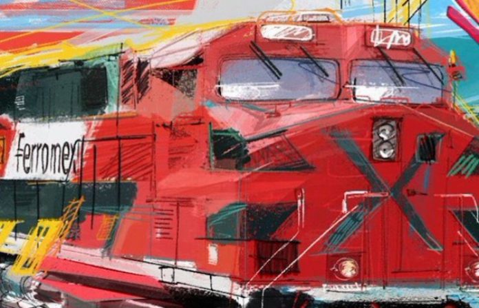 Siguen detenidos entre el 35% y el 40% de los trenes de Ferromex
