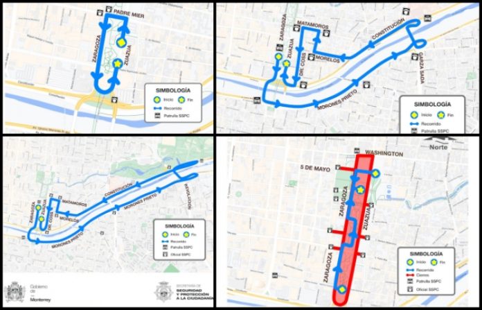 Anuncian cierres viales para sábado y domingo próximos en el centro de la ciudad