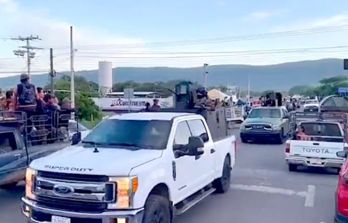 VIDEO: López Obrador confirma el ingreso de un convoy narco en la frontera con Guatemala