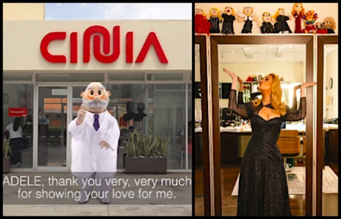 VIDEO: Invita “Doctor Simi” a Adele a visitar su fábrica de peluches