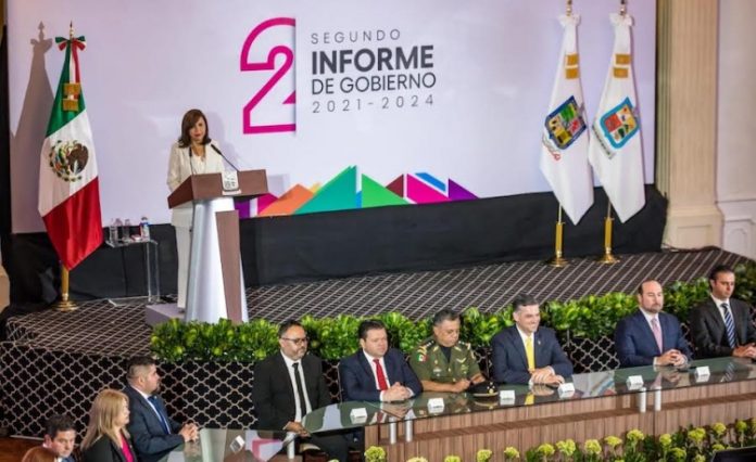 Expone Cristina Díaz agenda de seguridad y bienestar social en Segundo Informe
