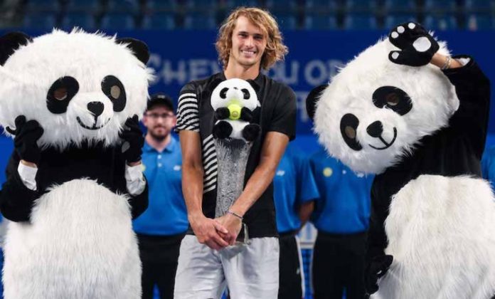 Zverev añade en Chengdu la corona No. 21 a su Palmarés