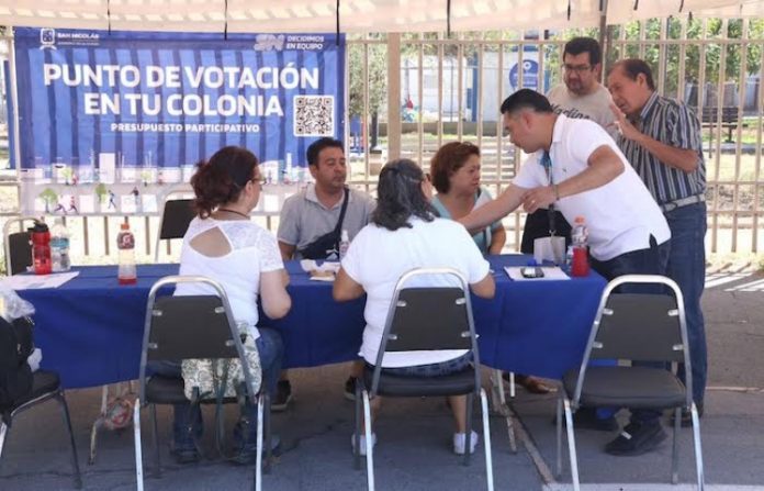 Votan más de 3 mil nicolaítas por proyectos del “Presupuesto Participativo”