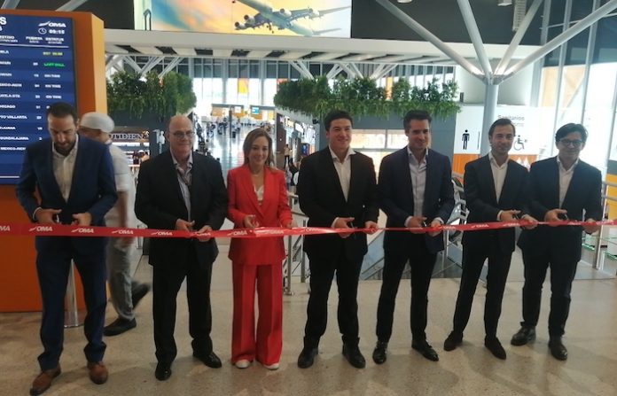 Encabeza Samuel García inauguración de “Ala” en el Terminal C del Aeropuerto Internacional de Monterrey
