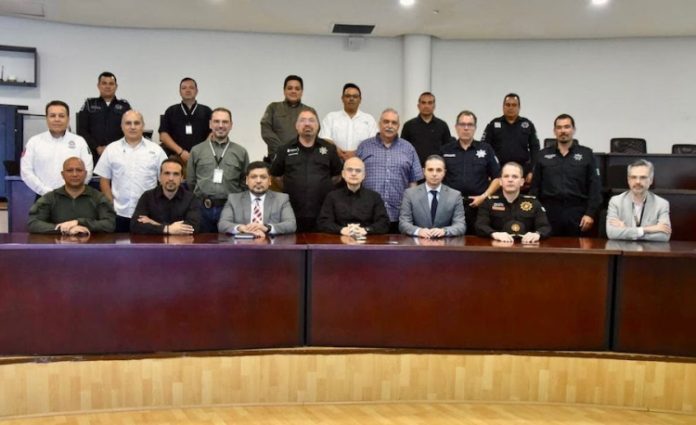 Se reúnen autoridades municipales y estatales de seguridad