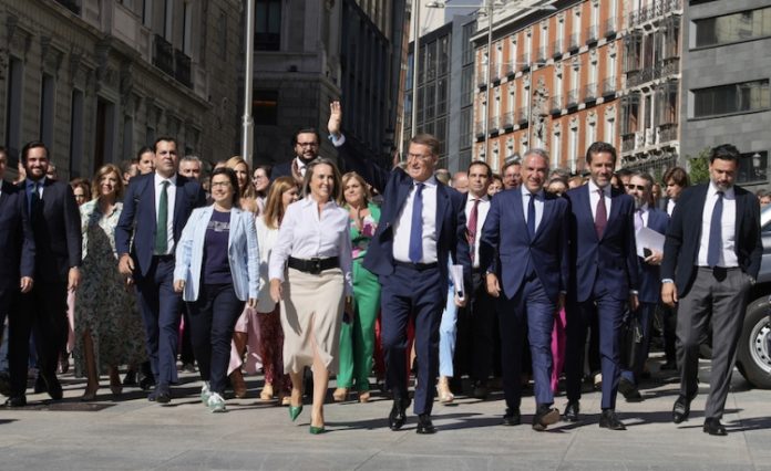 El Congreso vuelve a rechazar la investidura presidencial de líder de oposición española