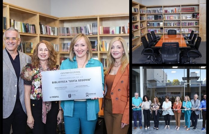 Inauguran Biblioteca “Sofía Segovia” en el Centro Cultural Rosa de los Vientos