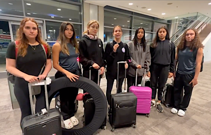 Equipo mexicano de gimnasia rítmica será repatriado desde Israel en avión militar