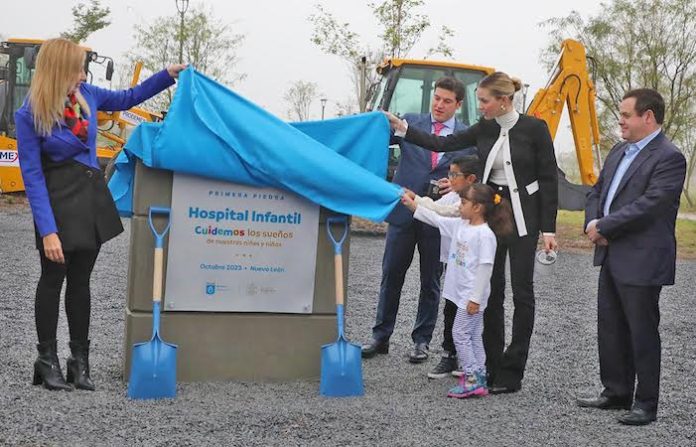 Arranca Estado construcción de Hospital Infantil