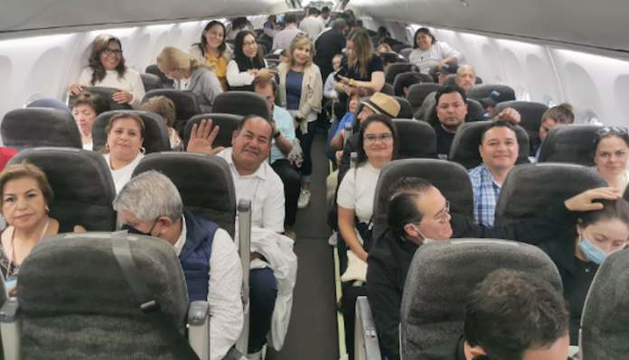 Mexicanos en Israel: parte segundo avión de Tel Aviv para regresarlos a casa