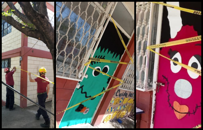 Reporta Protección Civil de Escobedo riesgos en planteles educativos