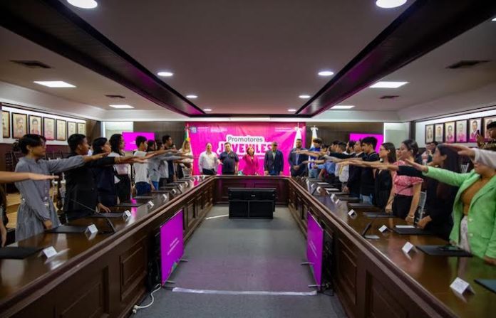 Suman a 100 promotores juveniles en Guadalupe