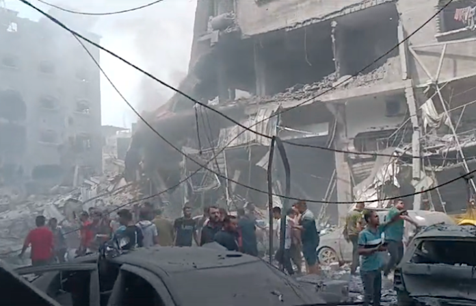 Ministerio de Salud palestino estima en 1.200 la cifra de personas bajo escombros en Gaza