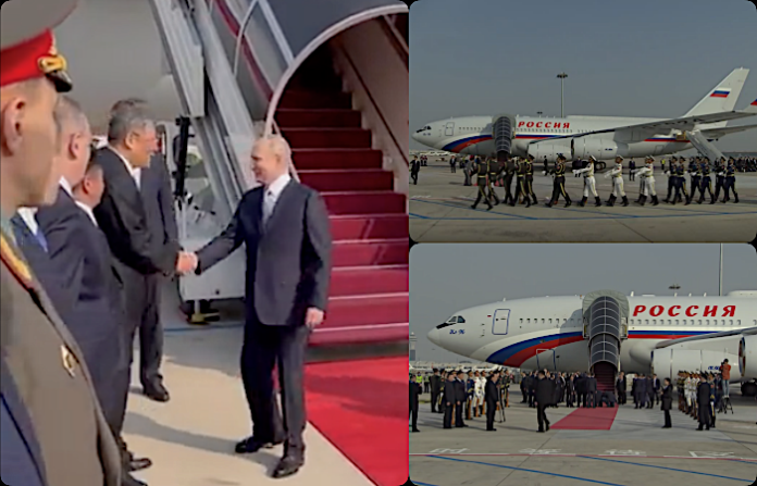 Putin llega a China para participar en el foro ‘Un cinturón, una ruta’