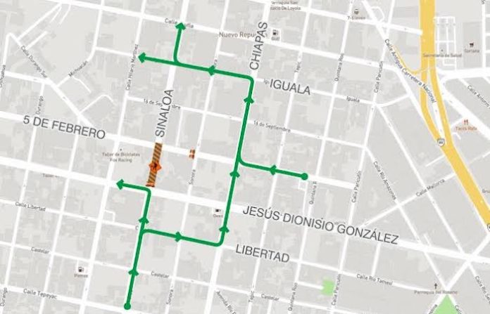 Anuncian pavimentación en calle Sinaloa; aplicarán desviaciones