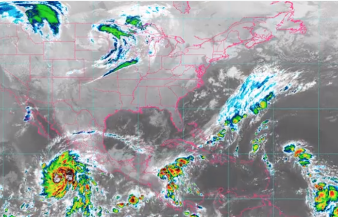 La tormenta Norma alcanzaría categoría de huracán frente a costas mexicanas del Pacífico