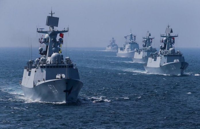China aumenta presupuesto naval para contrarrestar a EU