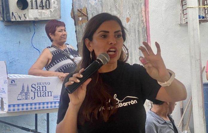 Arranca Karina Barrón campaña para aplicar más de 20 mil vacunas contra la influenza