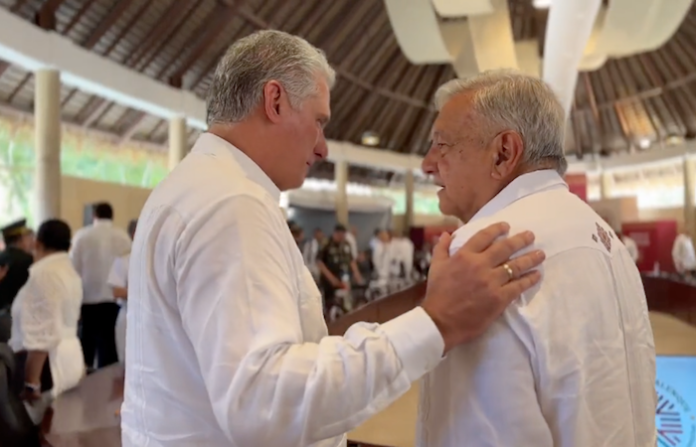 México aboga ante EU por un diálogo con Cuba para abolir bloqueo económico