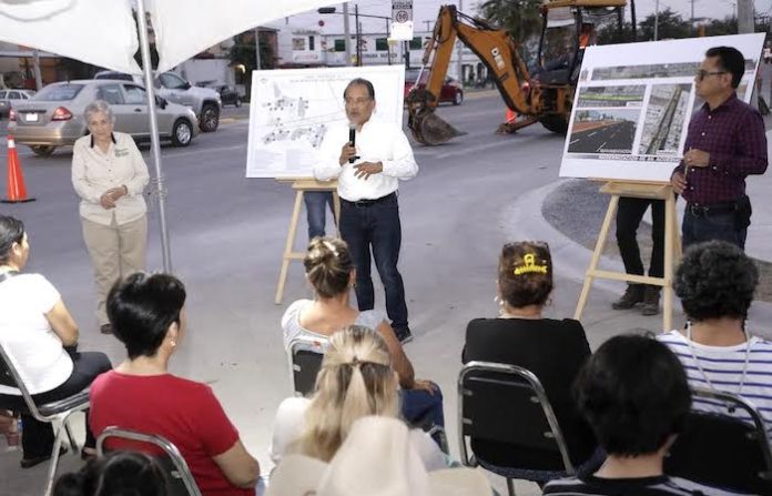 Transformación integral en Av. Acueducto de Escobedo, anuncia Andrés Mijes