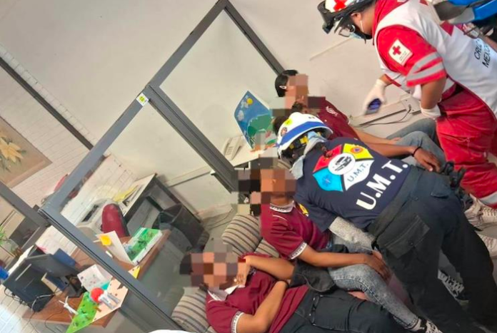 Fuera de peligro alumnos del CBTIS 22