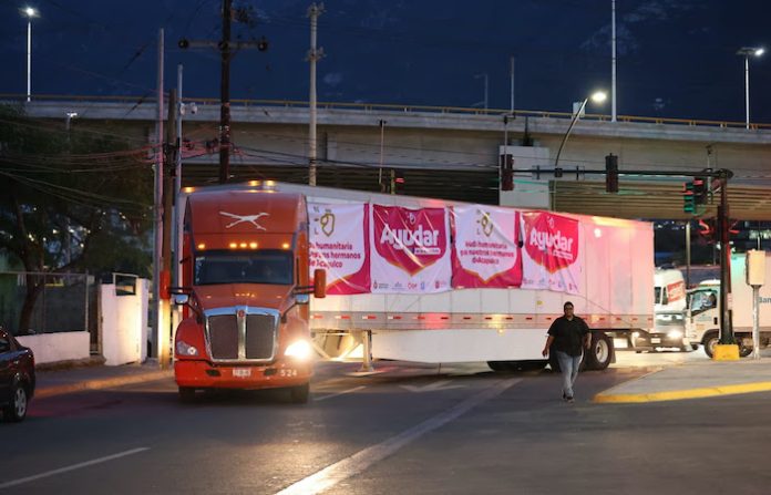 Envía NL más de 26 toneladas de ayuda a Guerrero