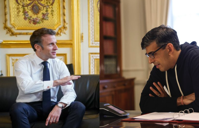 Sunak y Macron preocupados por una posible escalada en Oriente Próximo