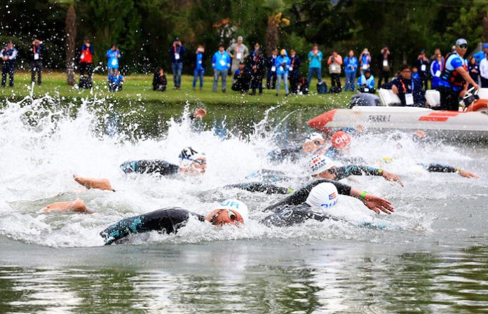 Paulo Strehlke es de bronce en la final de aguas abiertas de Santiago 2023