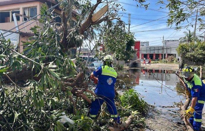 PC de San Nicolás apoya a afectados por huracán Otis en Guerrero
