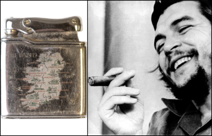 Subastan en Irlanda el encendedor “de la suerte” del Che Guevara