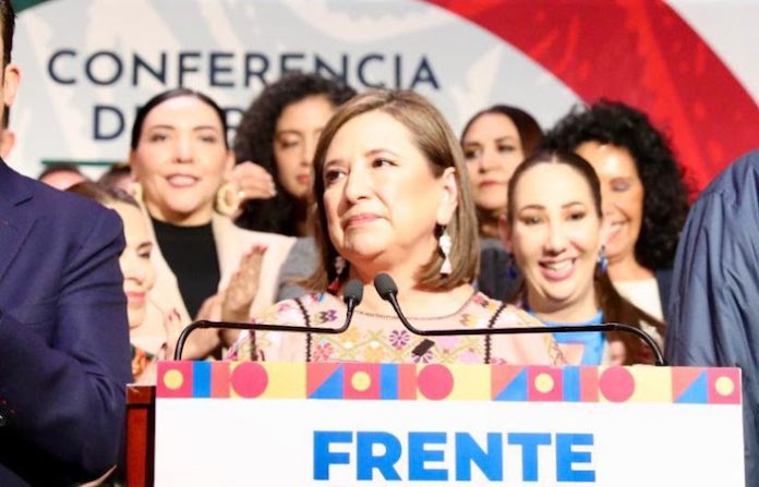 Presenta Xóchitl Gálvez ley de emergencia, reestructuración y reactivación económica para el país propuesta por el Frente Amplio