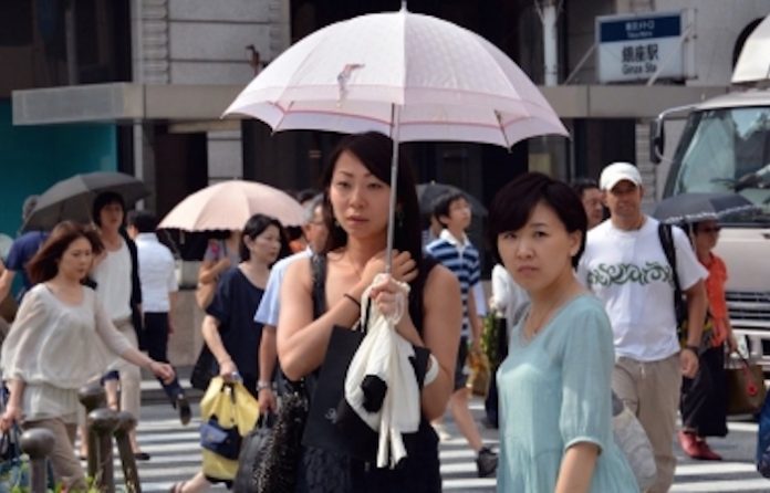 El mes de julio de 2024 resulta en Japón el más caluroso en la historia del país