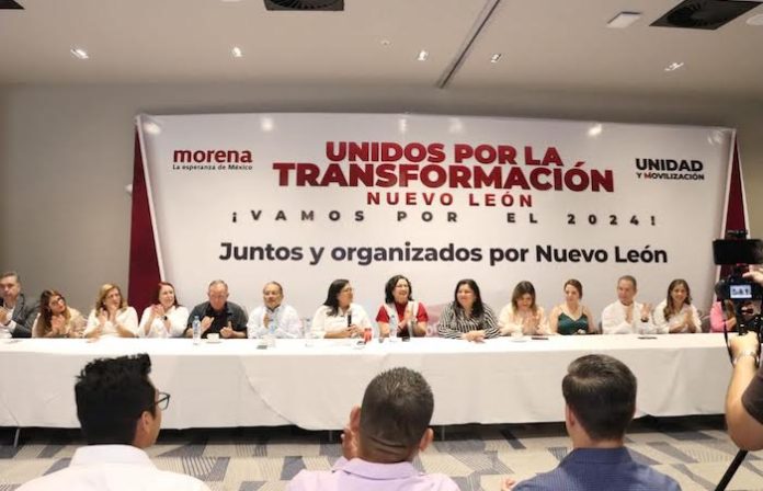 Fortalecen comités de defensa de Claudia Sheinbaum en NL