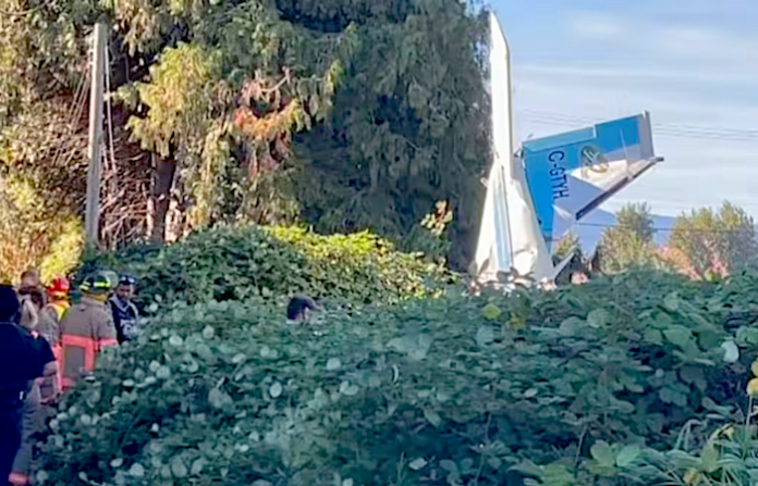 Al menos tres muertos en el oeste de Canadá tras siniestro de avioneta