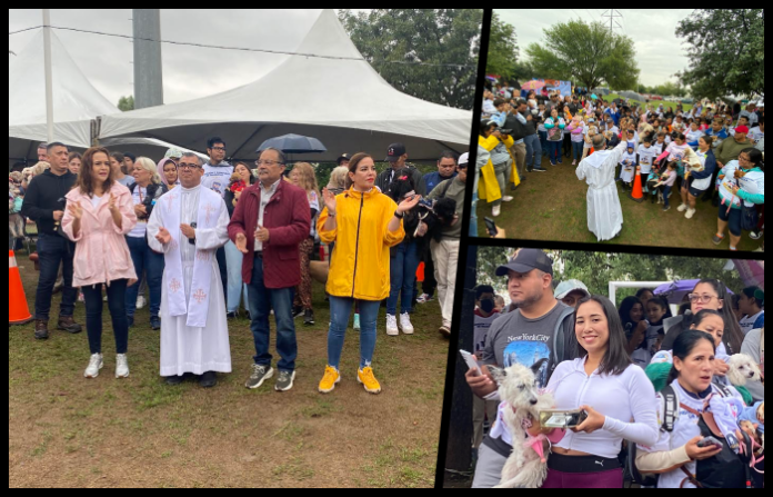 Llevan a cabo en Escobedo bendición de mascotas