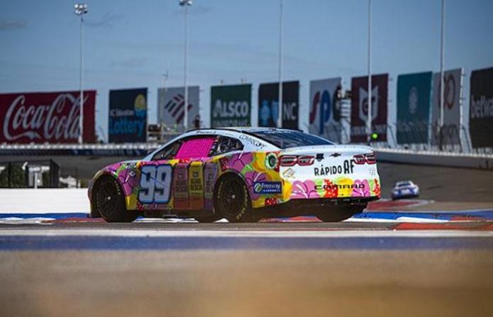 Un percance frustra aspiraciones de Daniel Suárez en Charlotte