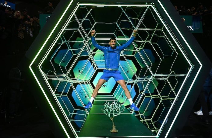Djokovic asegura su octava vez como No. 1 de fin de año