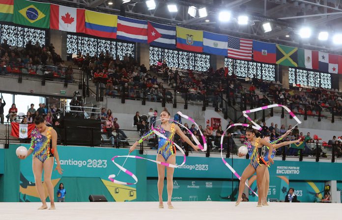 Gimnasia rítmica sella histórico boleto a París 2024 en su debut panamericano