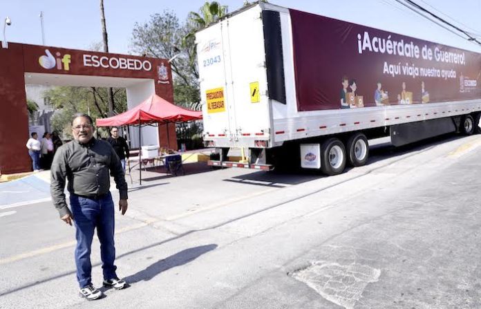 Apoya Escobedo a víctimas guerrerenses de “Otis” con víveres