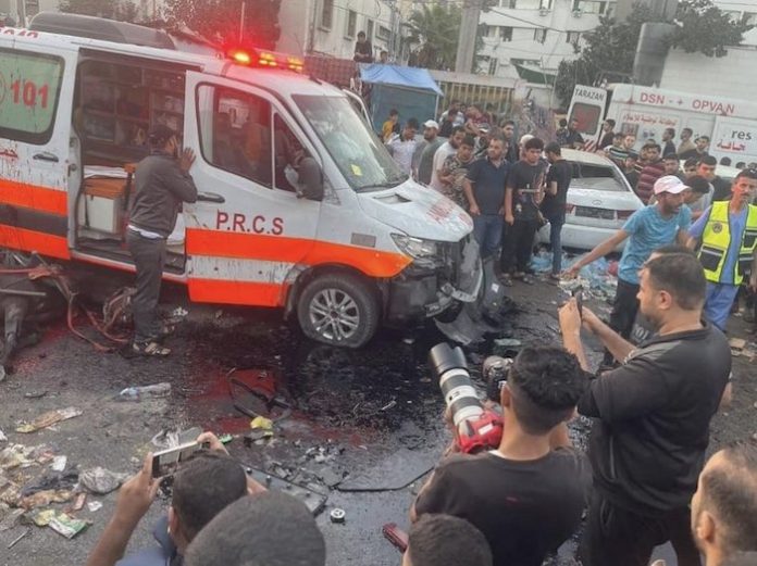 Guterres expresa su horror ante el ataque a una caravana de ambulancias en Gaza