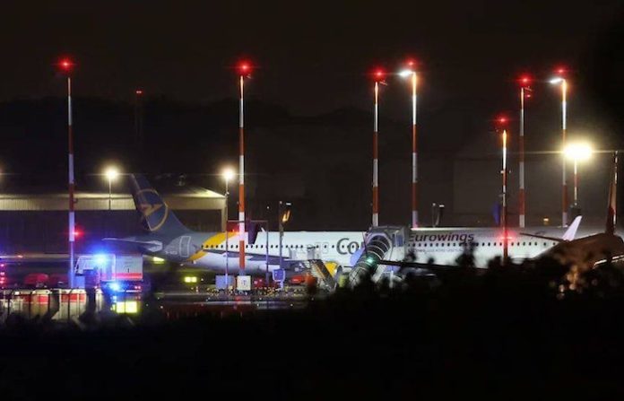 Video: Aeropuerto de Hamburgo cerrado después de detectar a un desconocido armado