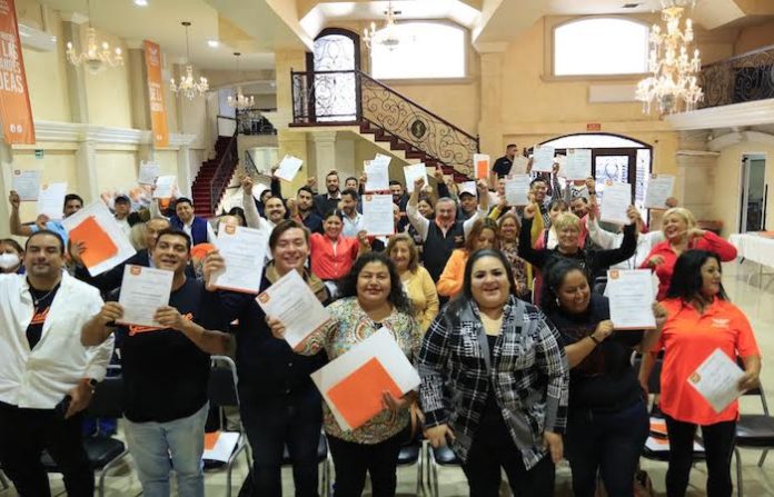 MC nombre a coordinadores regionales