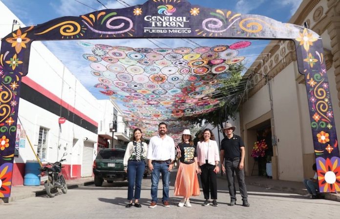 Imparables: General Terán, pueblo mágico, brilla con la inauguración de sus insignias turísticas
