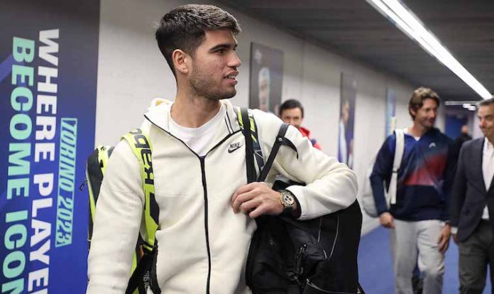Alcaraz llega a Turín para debutar en las Nitto ATP Finals