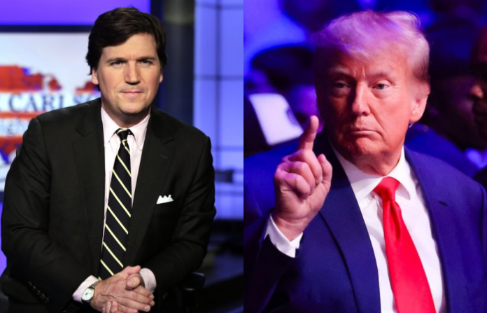 Trump considera a mediático Tucker Carlson como compañero de fórmula en elecciones de 2024
