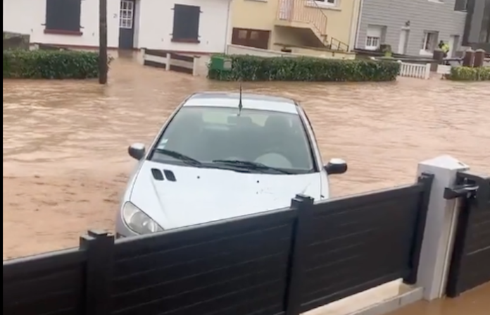 Los daños por las graves inundaciones en el norte de Francia superan los €100 millones