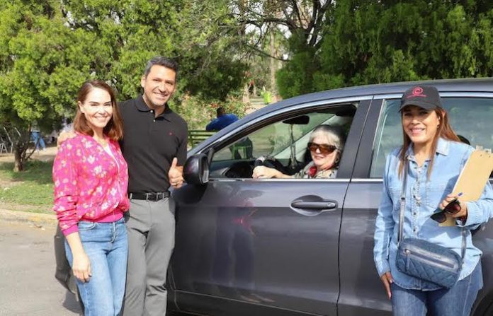 Vacunan contra la influenza y covid-19 en Guadalupe