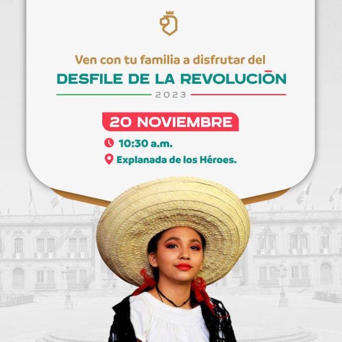 Celebrará Estado la Revolución Mexicana con desfile